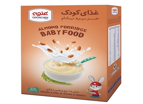 خرید و قیمت غذای کودک حریره بادام غنچه + فروش عمده